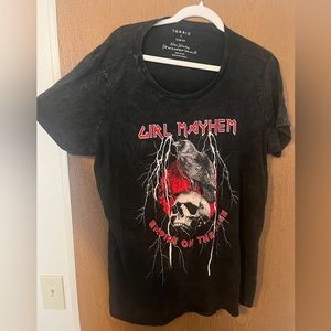 Torrid girl mayhem tshirt size 18